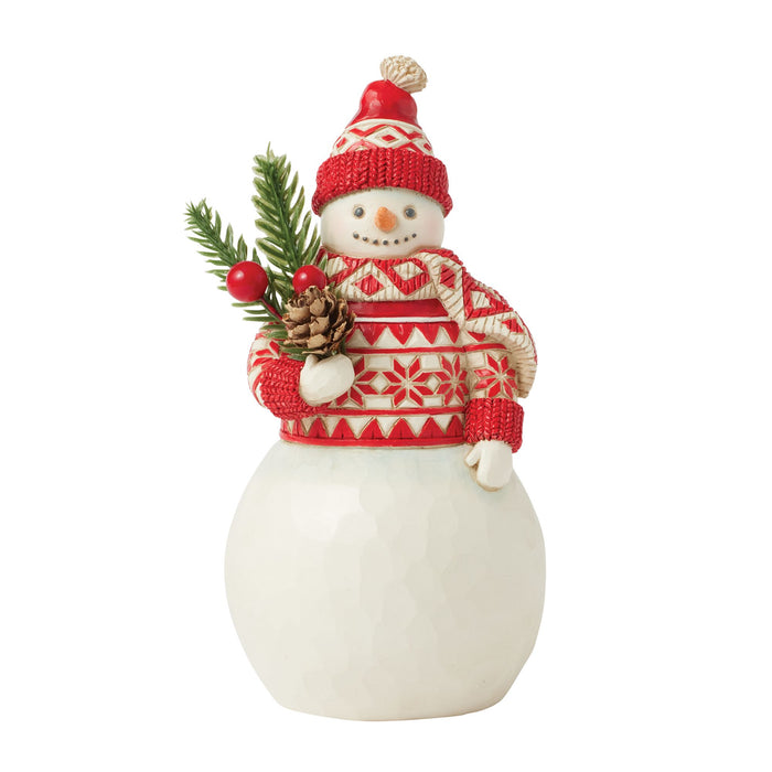 endura Nordic Noel Snowman Evergreen
