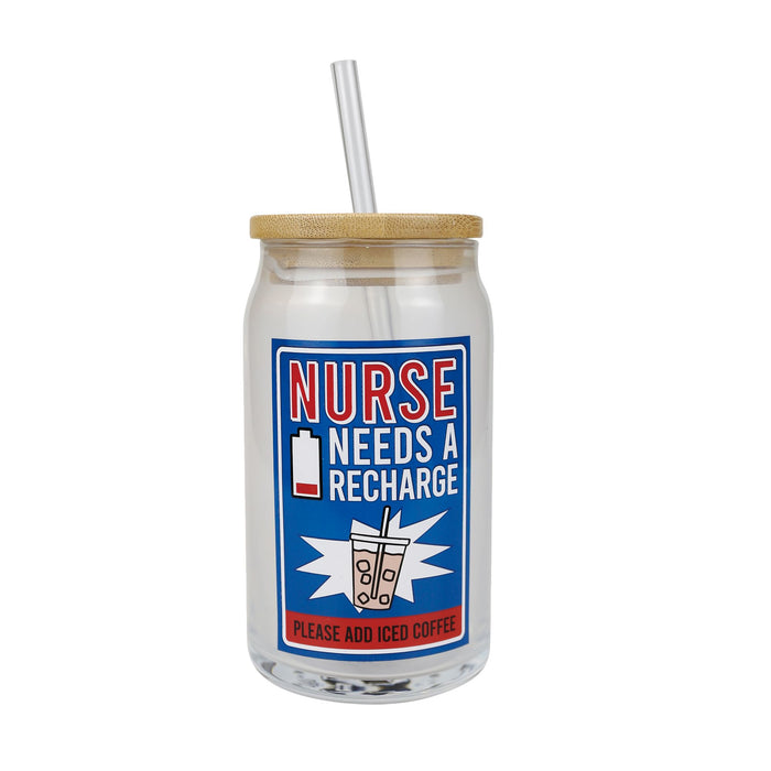 endura Nurse Latte Glass with Lid