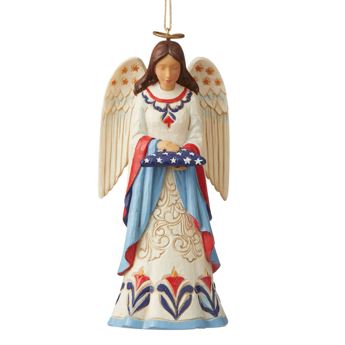 endura Patriotic Angel Folded FlagOrn