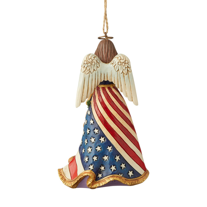Endura Patriotic Angel Ornament