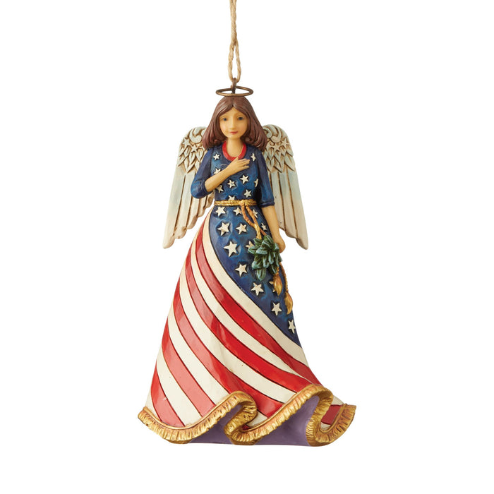 endura Patriotic Angel Ornament