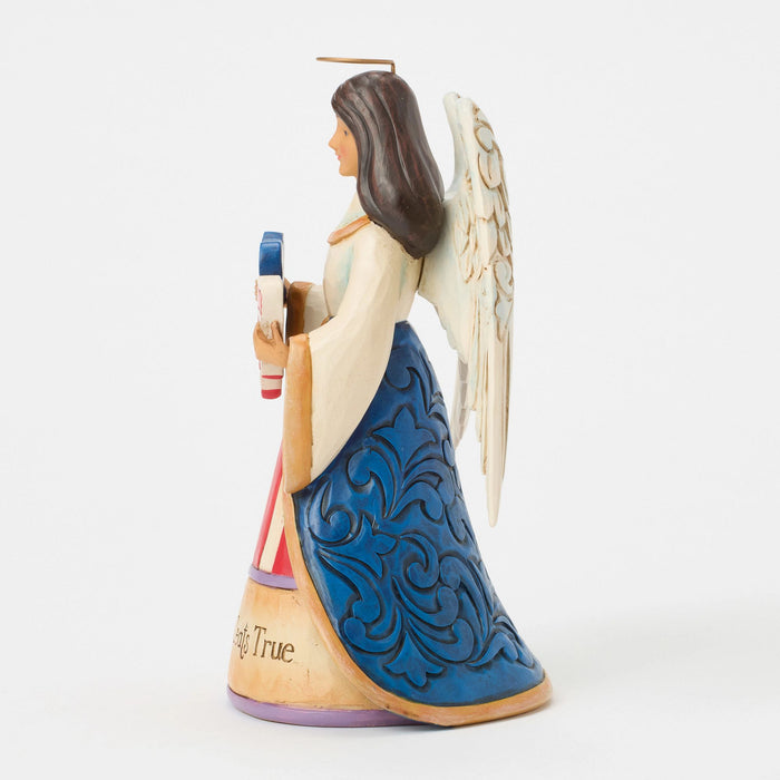 Endura Patriotic Angel With Heart Fig