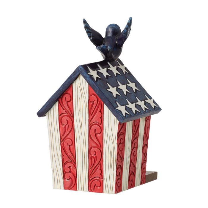 Endura Patriotic Decorative Birdhouse