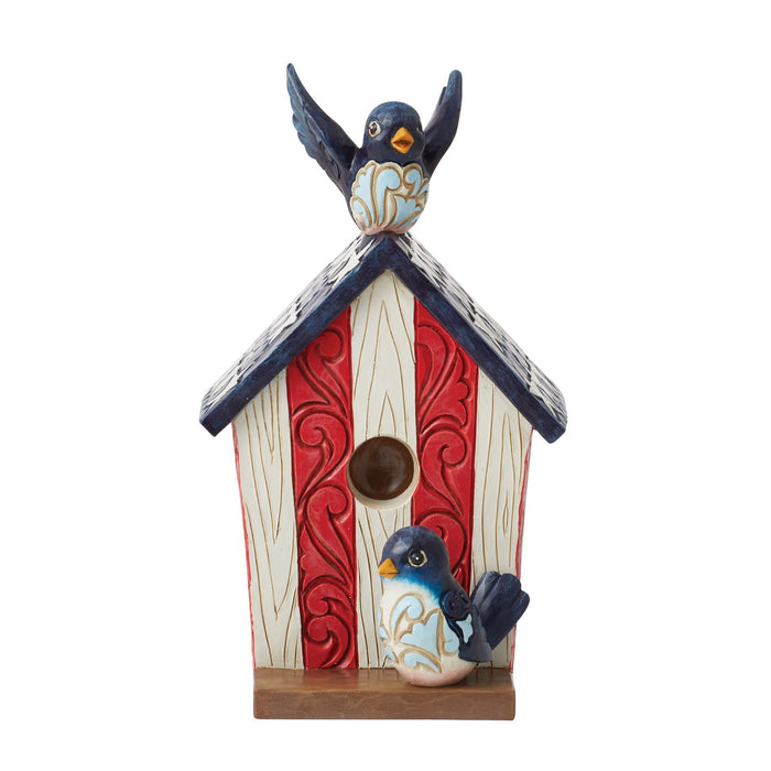 endura Patriotic Decorative Birdhouse