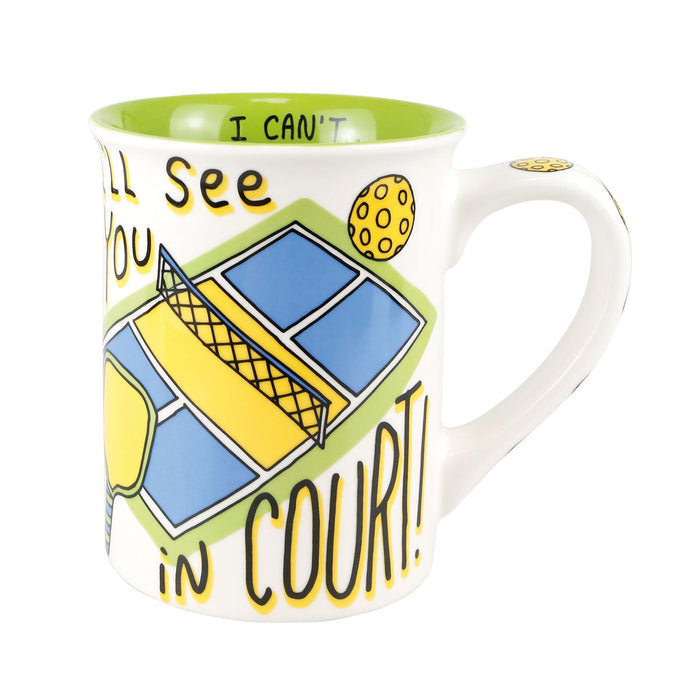 endura Pickleball Court Mug