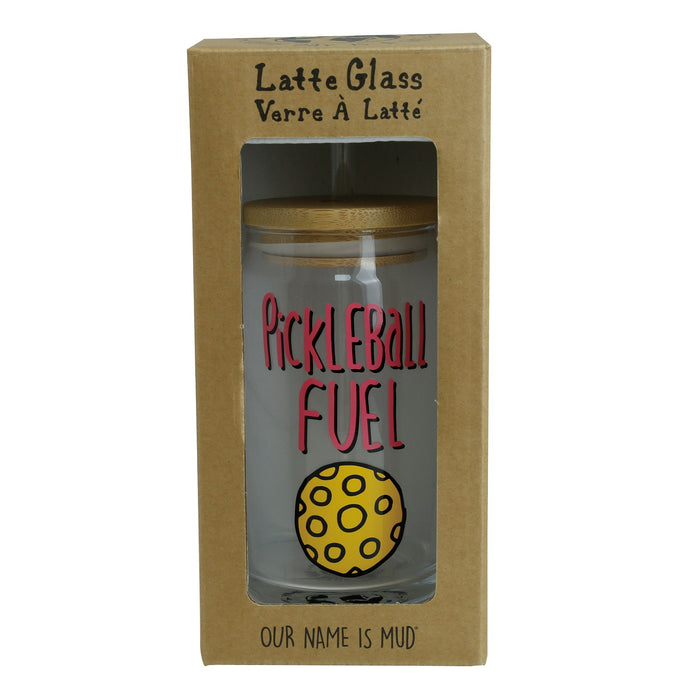 Endura Pickleball Latte Glass W Lid