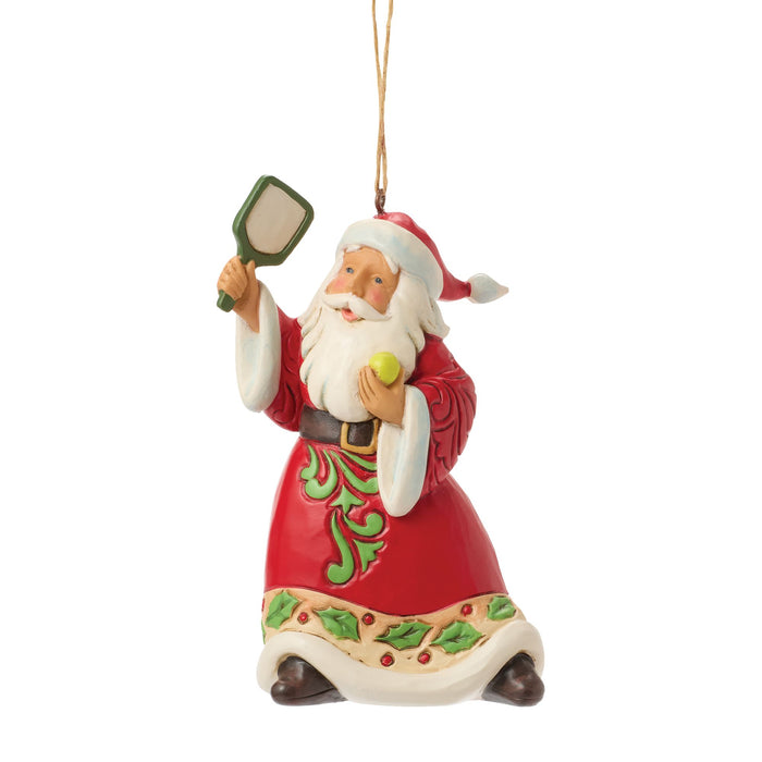 endura Pickleball Santa Ornament