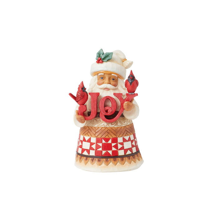 endura Pint Santa with JOY Sign Fig
