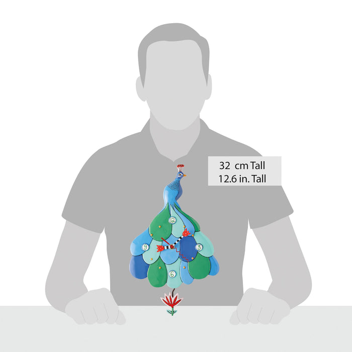 Endura Priscilla Peacock Clock