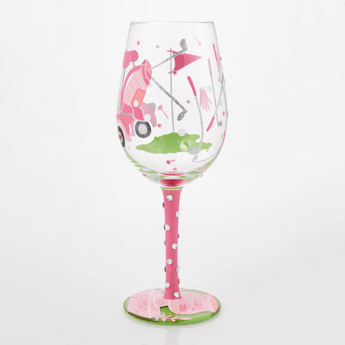 Endura Queen Of The Green Wine Glass