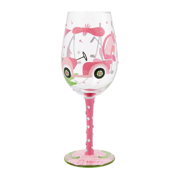 endura Queen of the Green Wine Glass