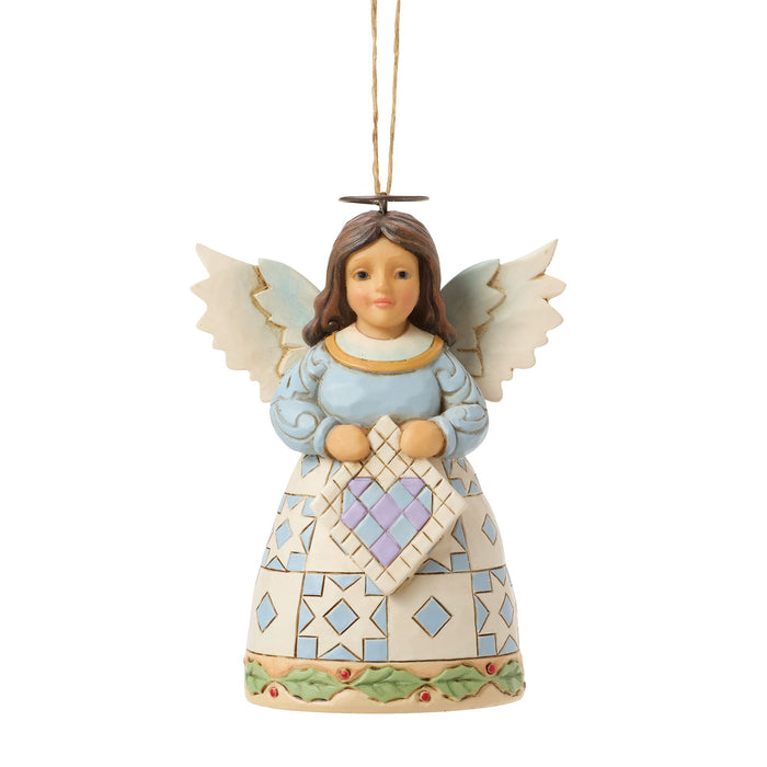 endura Quilt Angel Ornament