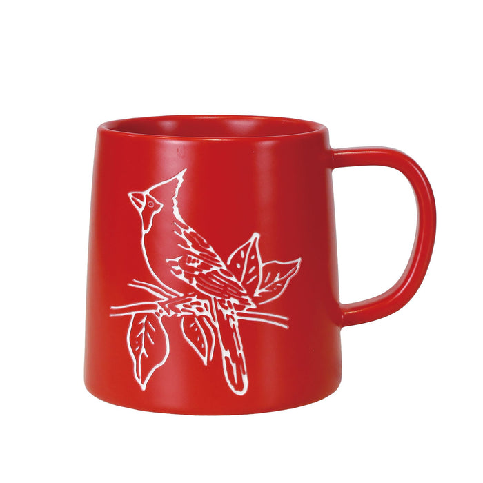 endura Red Sandblast Cardinal Mug