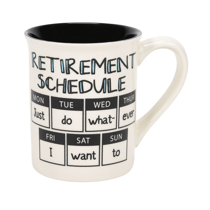endura RETIREMENT CALENDAR MUG