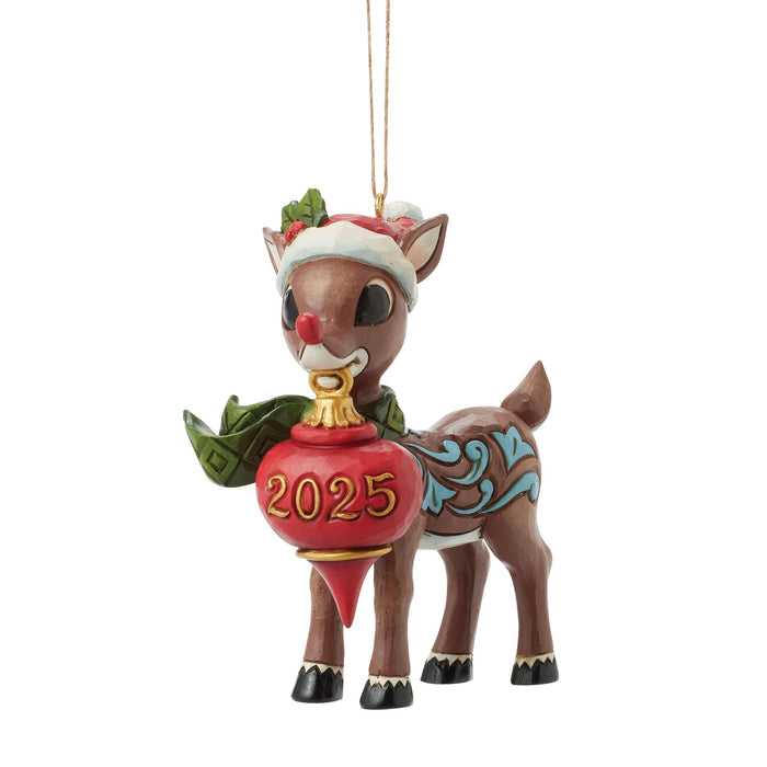 Endura Rudolph Dated 2025 Ornament