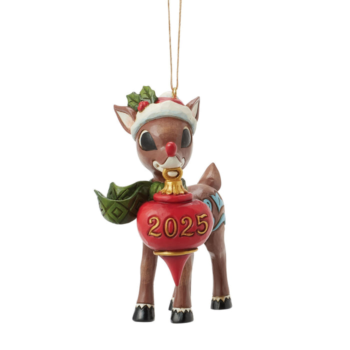 Endura Rudolph Dated 2025 Ornament