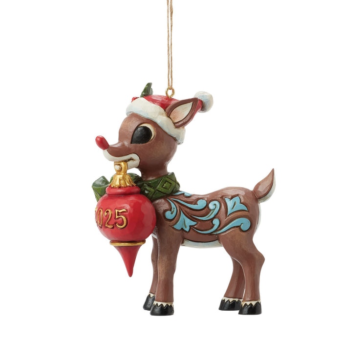 endura Rudolph Dated 2025 Ornament