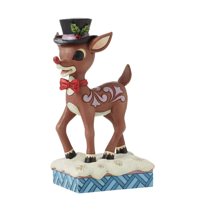 endura Rudolph in Top Hat & Bowtie