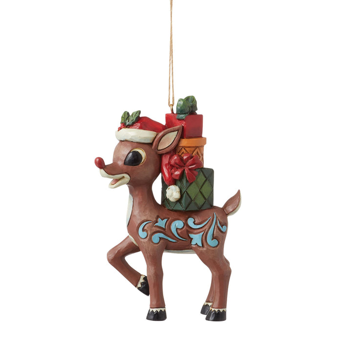 Endura Rudolph With Stacked Presents
