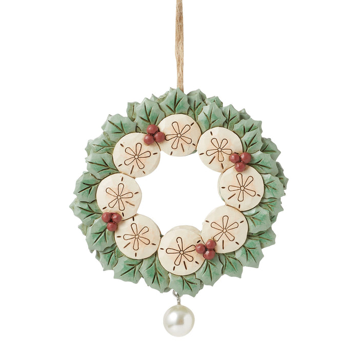 Endura Sand Dollar Wreath Ornament
