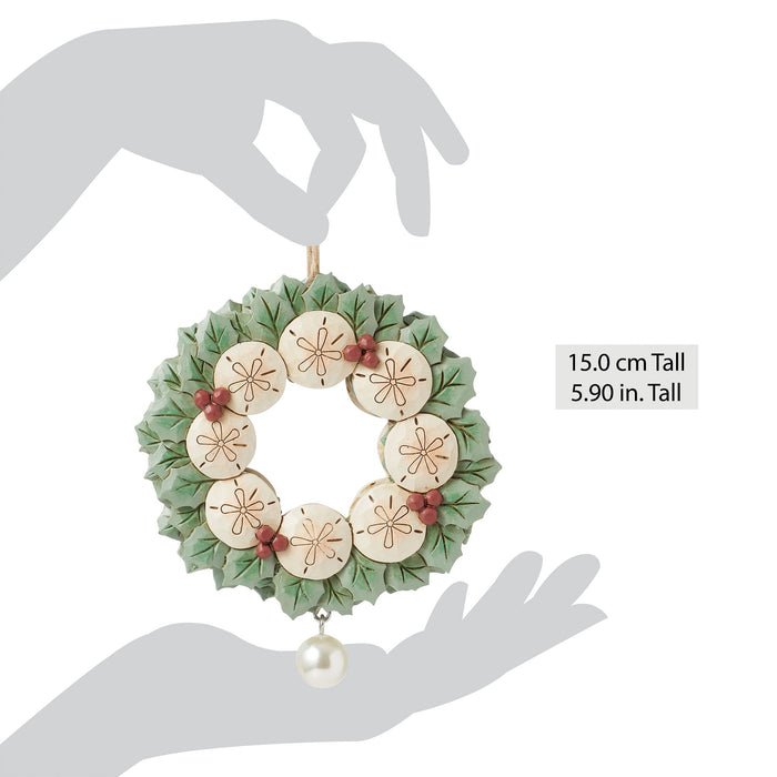 Endura Sand Dollar Wreath Ornament