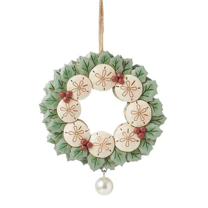 endura Sand Dollar Wreath Ornament