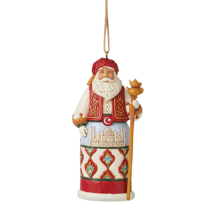 endura Santa Around World Turkey Orn