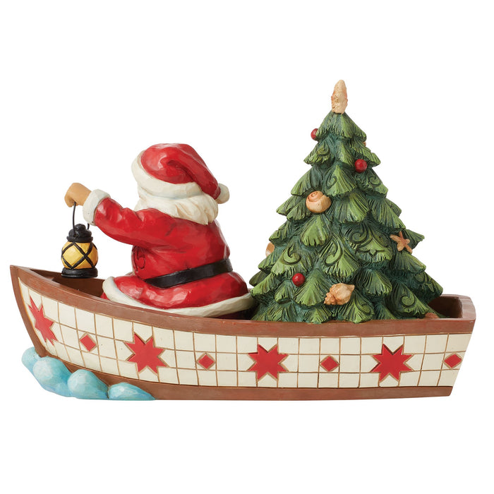 Endura Santa In Boat With Tree Fig