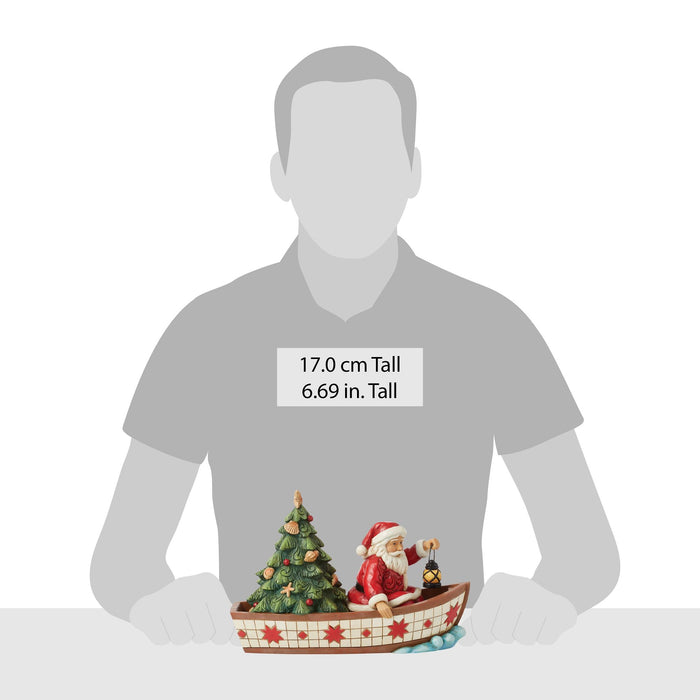 Endura Santa In Boat With Tree Fig