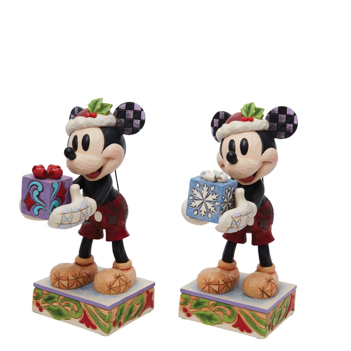 Endura Santa Mickey With Gift