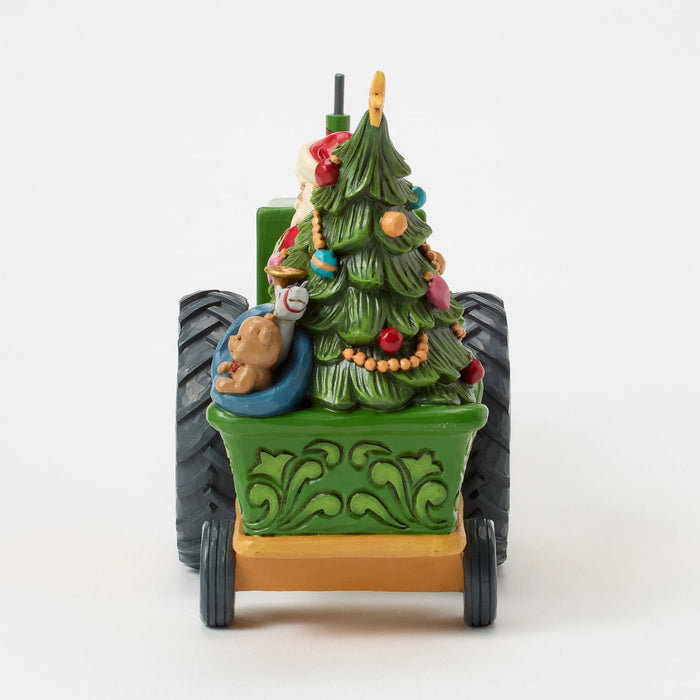 Endura Santa On Tractor With Toys