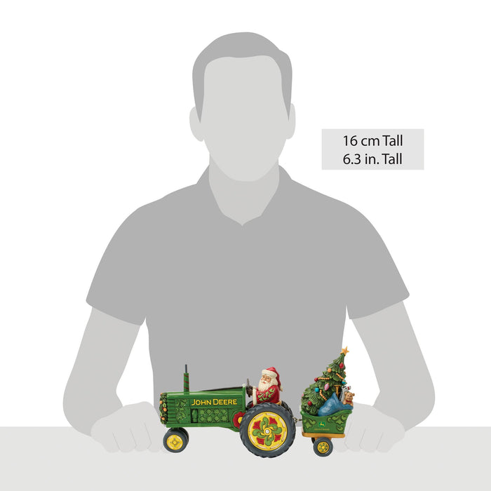 Endura Santa On Tractor With Toys