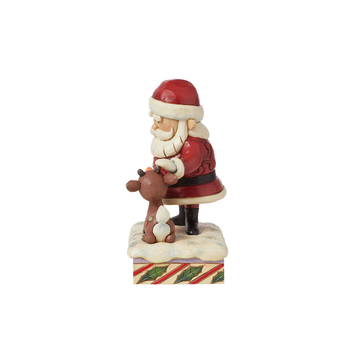 Endura Santa Petting Rudolph