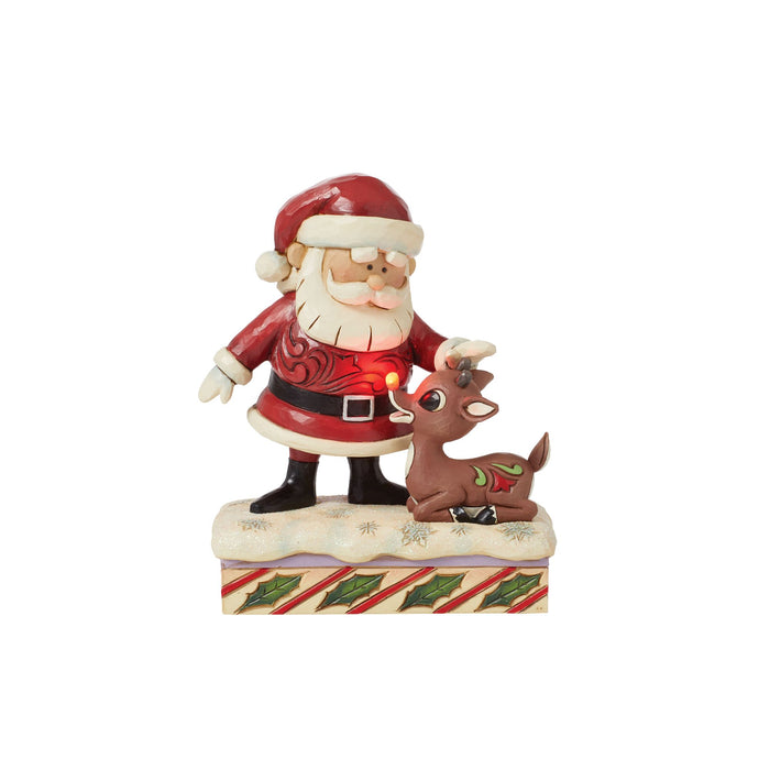 endura Santa Petting Rudolph