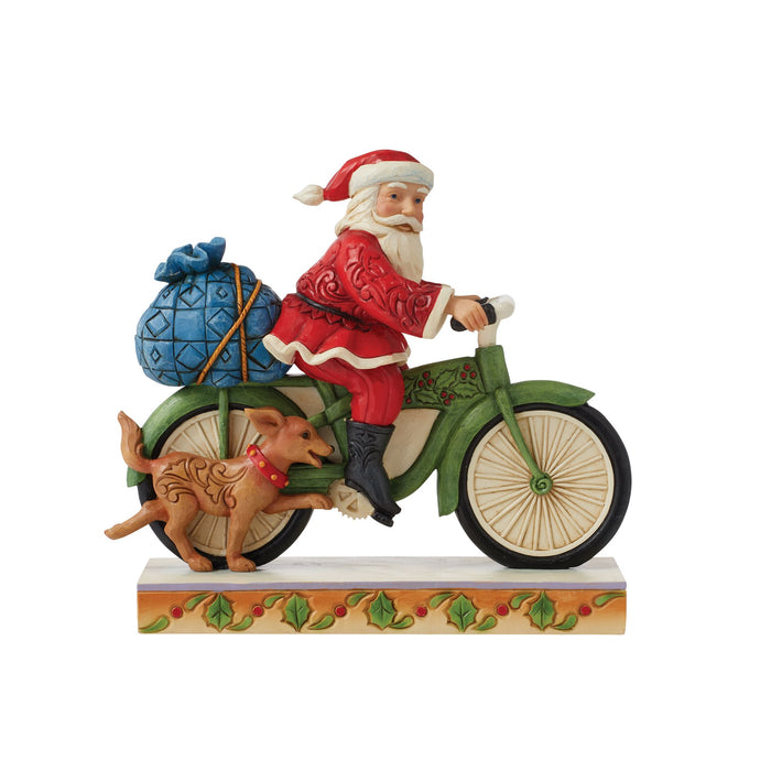 endura Santa Riding Bicycle