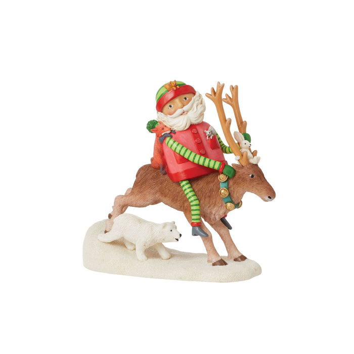 Endura Santa's Wild Ride Figurine