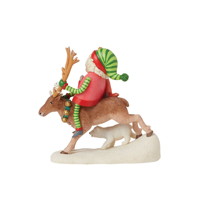 Endura Santa's Wild Ride Figurine