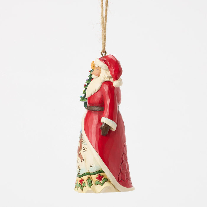 Endura Santa Vintage Christmas Orn