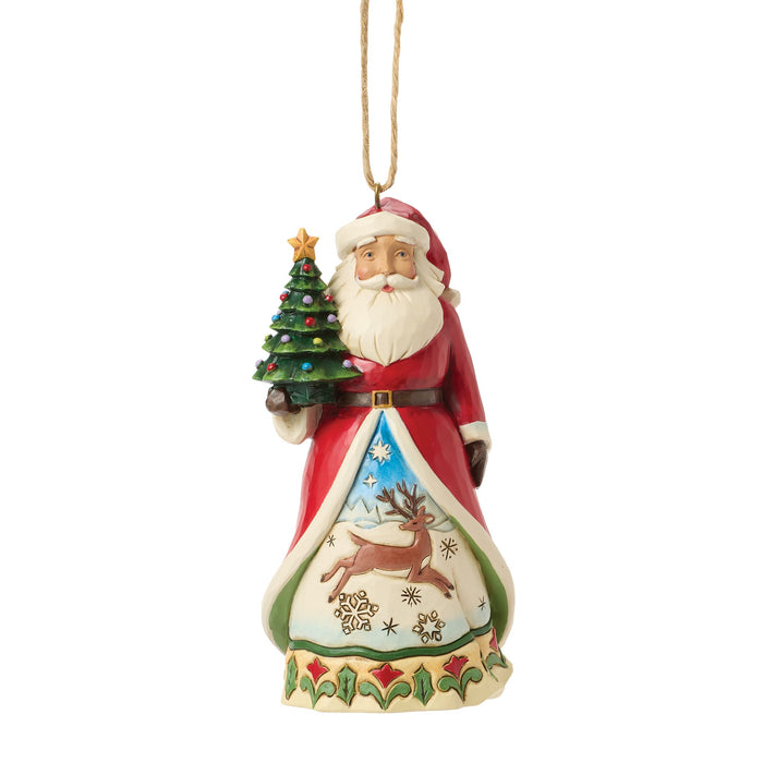 endura Santa Vintage Christmas Orn