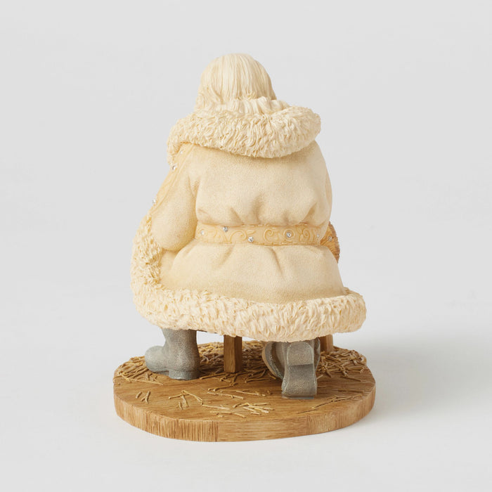 Endura Santa With Baby Jesus Figurine