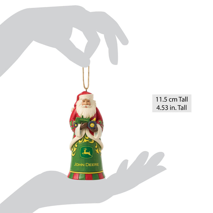 Endura Santa With Tractor Orn
