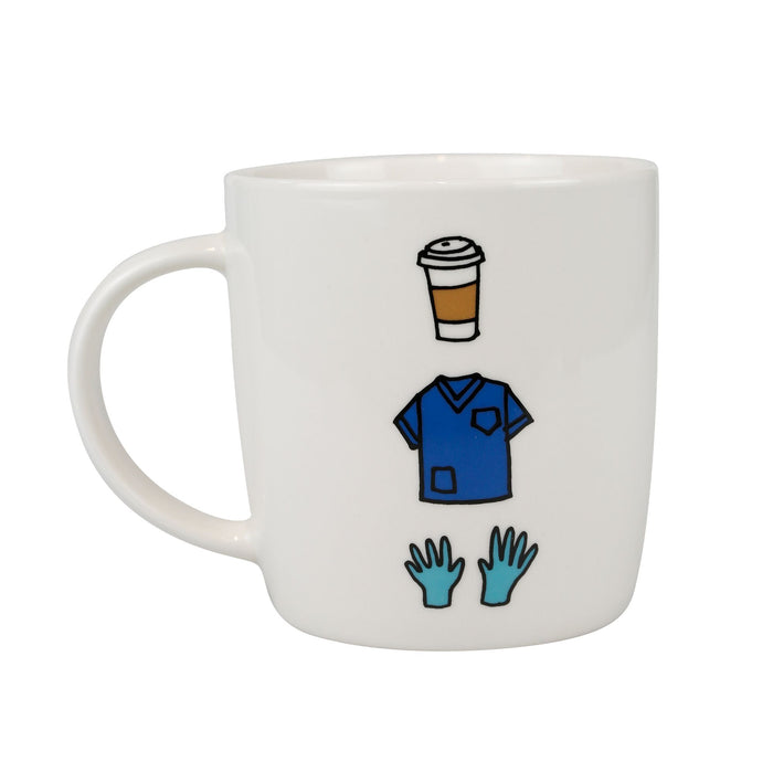 Endura Scrubs Mug Sock Card Set