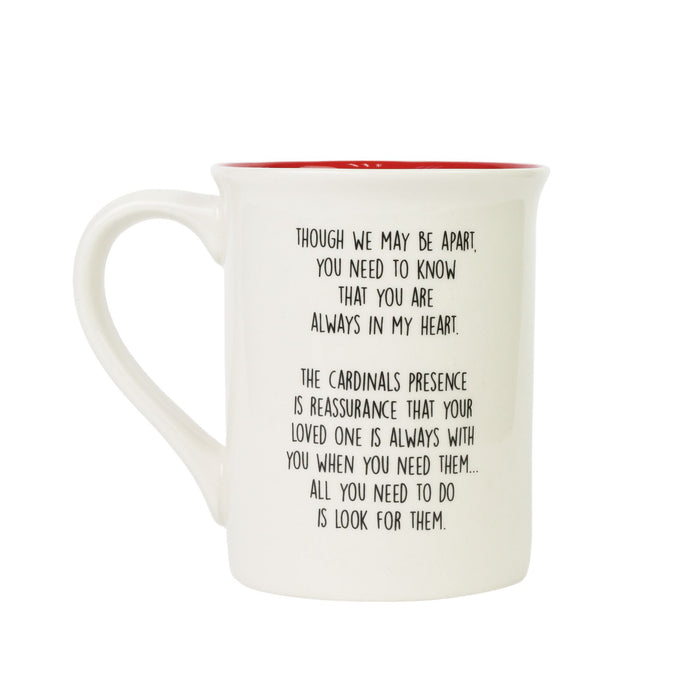 Endura Sculpted Cardinal Mug