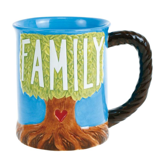 endura Sculpted Family Tree Mug