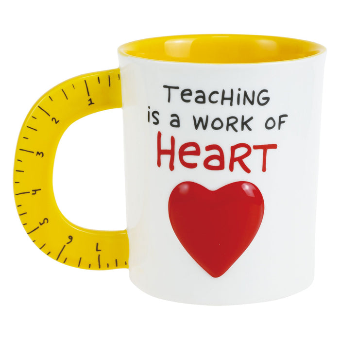 Endura Sculpted Ruler Teacher Mug