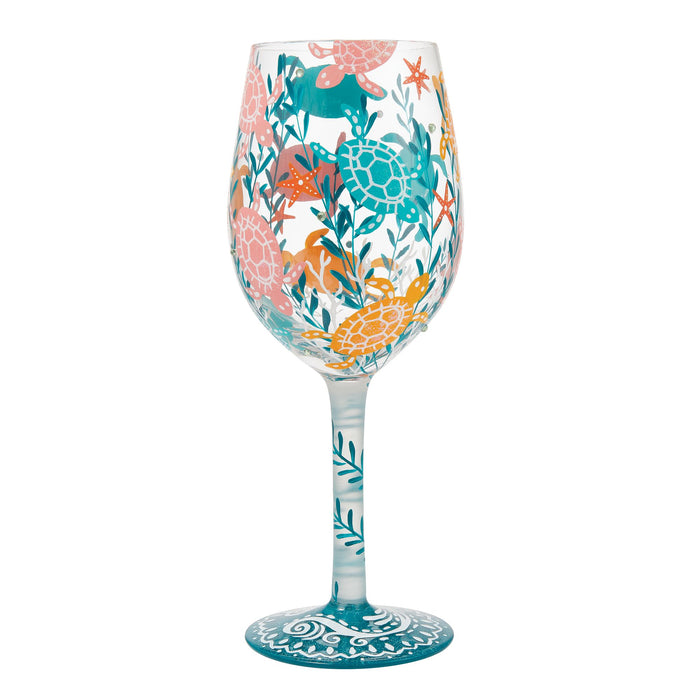 Endura Sea Turtle Delight Wine Glass