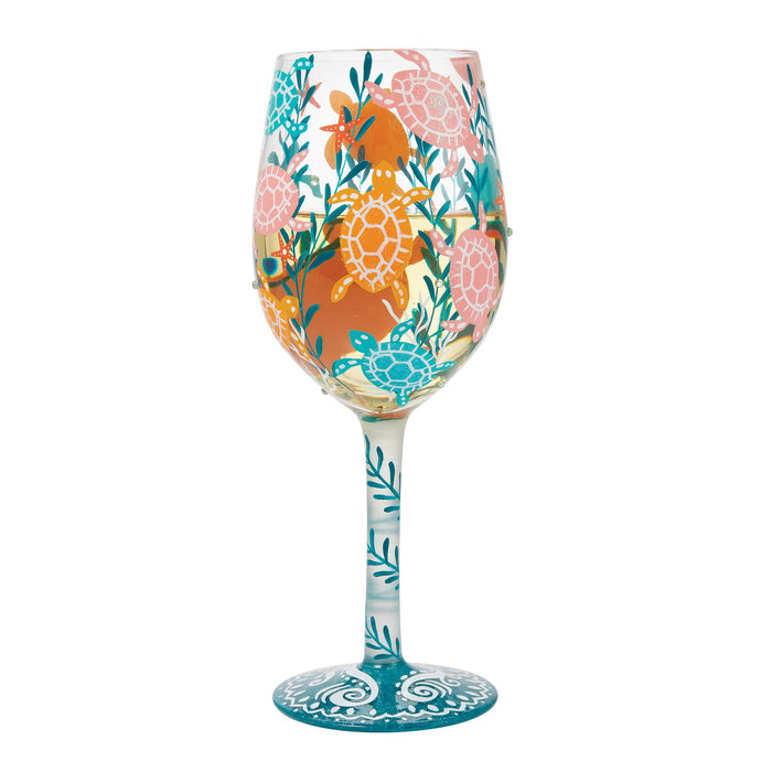 Endura Sea Turtle Delight Wine Glass