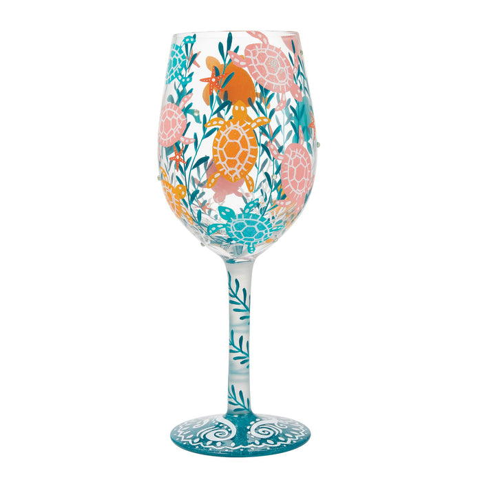 endura Sea Turtle Delight Wine Glass