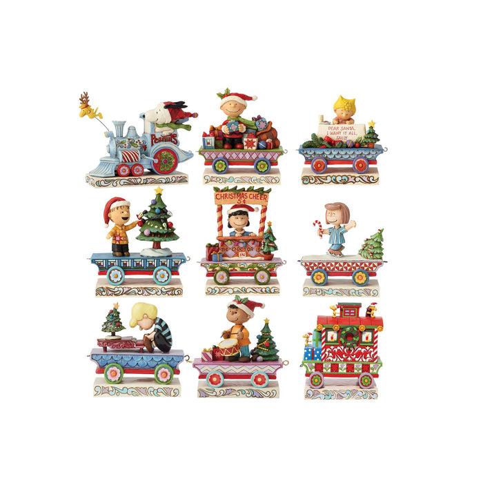 endura Set of 9 Peanuts Train
