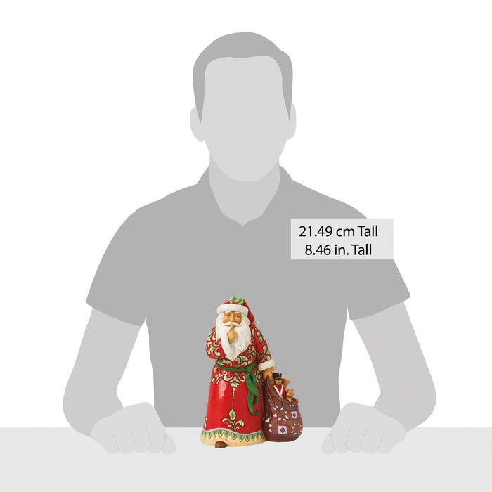 Endura Shush Santa Figurine
